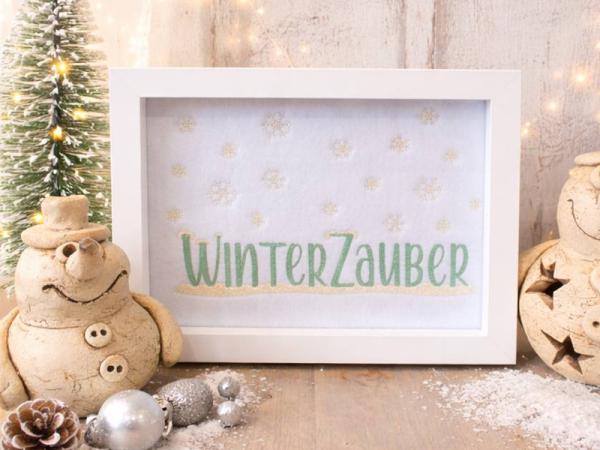 Winterzauber - Vollstick Stickdatei